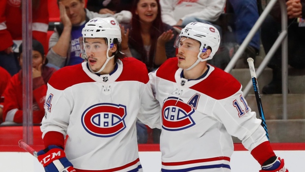 Brendan Gallagher and Charles Hudon