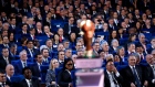 World Cup Trophy at the 2018 World Cup draw
