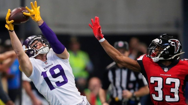Adam Thielen, The Canadian Press Adam Thielen