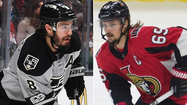 Drew Doughty Erik Karlsson, Aaron Poole/National Hockey League/Getty Images / The Canadian Press Drew Doughty Erik Karlsson