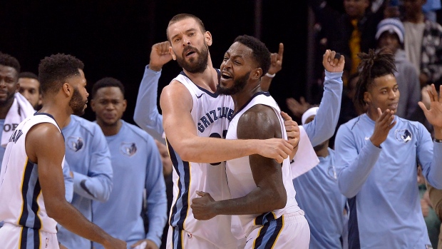 Marc Gasol and JaMychal Green
