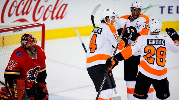 Philadelphia Flyers celebrate