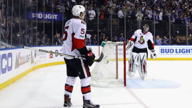 Cody Ceci and Craig Anderson, Getty Images Cody Ceci and Craig Anderson
