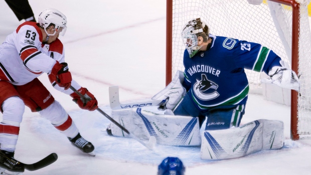 Jeff Skinner Jacob Markstrom, The Canadian Press Jeff Skinner Jacob Markstrom