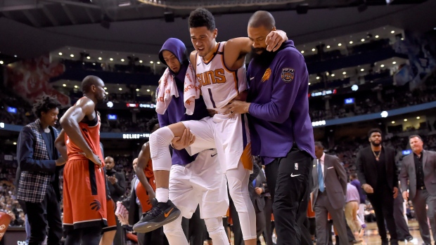 Devin Booker, The Canadian Press Devin Booker