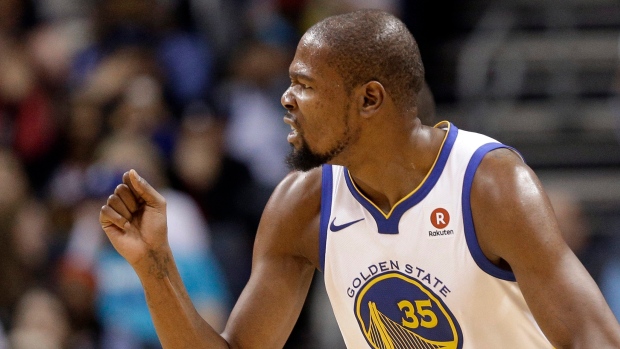 Kevin Durant, The Canadian Press Kevin Durant