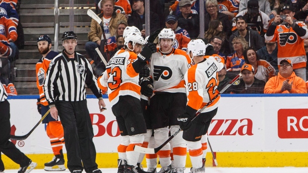 Philadelphia Flyers celebrate