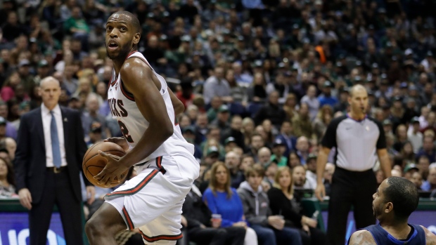 Khris Middleton , The Canadian Press Khris Middleton