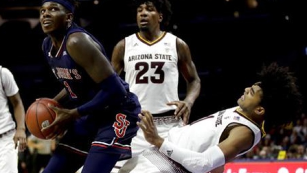 St. John's guard Bashir Ahmed