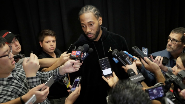 Kawhi Leonard, The Canadian Press Kawhi Leonard