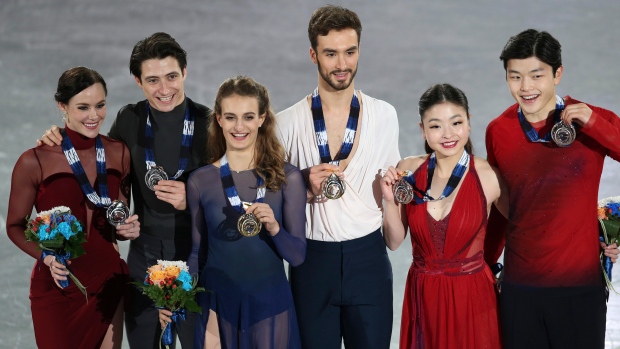 Scott Moir Tessa Virtue , The Canadian Press Scott Moir Tessa Virtue