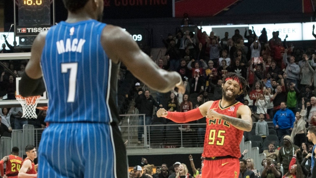 DeAndre' Bembry (95) , The Canadian Press DeAndre' Bembry (95)