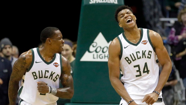 Eric Bledsoe Giannis Antetokounmpo