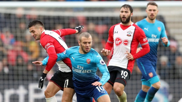 Jack Wilshere, The Canadian Press Jack Wilshere