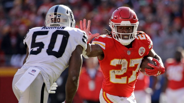 Nicholas Morrow Kareem Hunt, The Canadian Press Nicholas Morrow Kareem Hunt