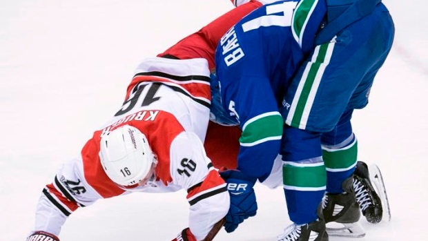 Canucks forward Sven Baertschi out 4-to-6 weeks with fractured jaw Article Image 0