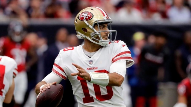 Jimmy Garoppolo, The Canadian Press Jimmy Garoppolo