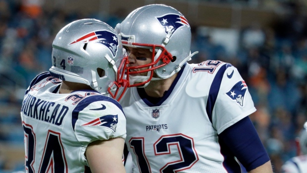 Rex Burkhead Tom Brady, The Canadian Press Rex Burkhead Tom Brady