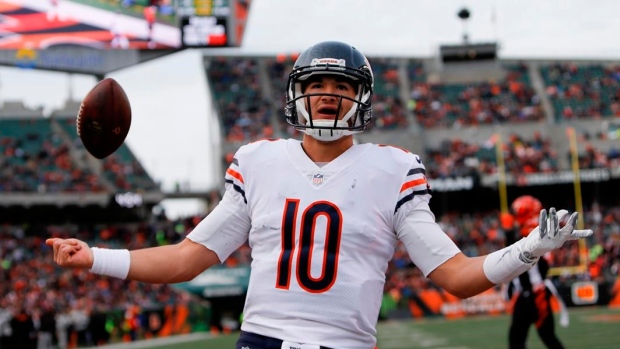 Mitchell Trubisky, The Canadian Press Mitchell Trubisky
