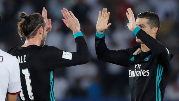 Gareth Bale Cristiano Ronaldo , The Canadian Press Gareth Bale Cristiano Ronaldo