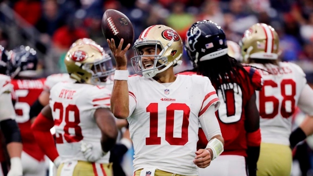 Jimmy Garoppolo , The Canadian Press Jimmy Garoppolo