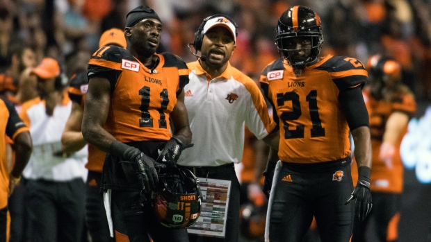 Mark Washington, BC Lions Mark Washington