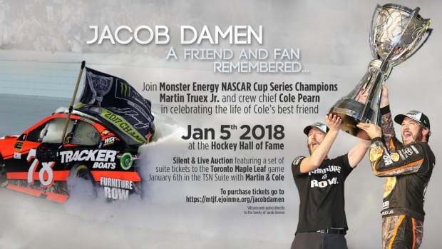 Jacob Damen remembered, NASCAR Jacob Damen remembered
