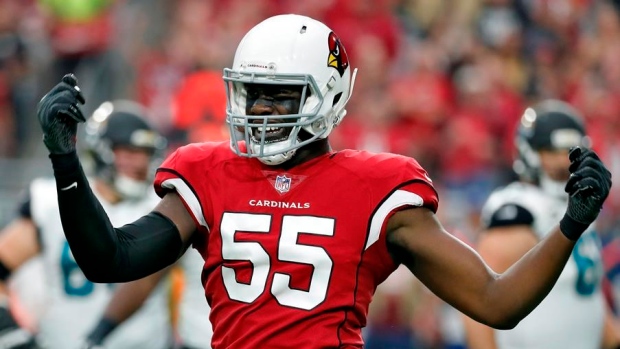 Chandler Jones, The Canadian Press Chandler Jones