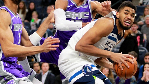 Karl Anthony Towns, The Canadian Press Karl Anthony Towns