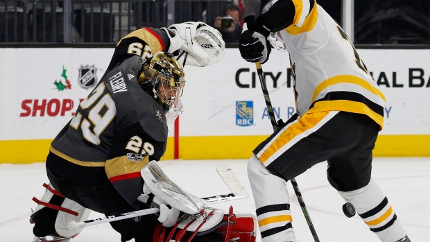 Marc-Andre Fleury stops Patric Hornqvist, The Canadian Press Marc-Andre Fleury stops Patric Hornqvist