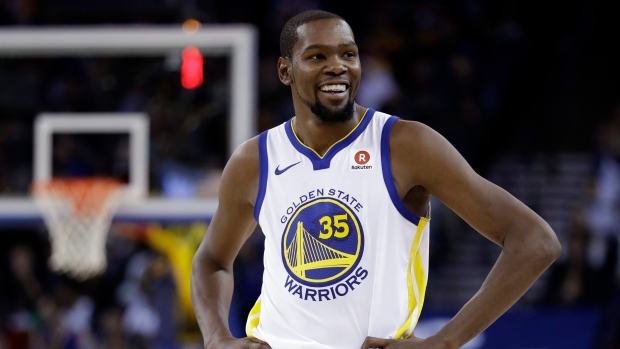 Kevin Durant, The Canadian Press Kevin Durant