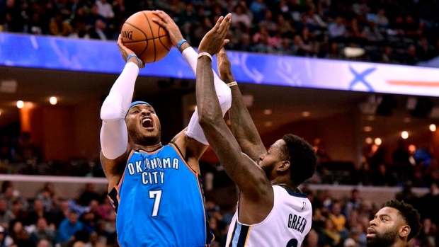 Carmelo Anthony , The Canadian Press Carmelo Anthony