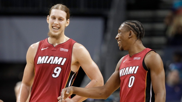 Kelly Olynyk Josh Richardson, The Canadian Press Kelly Olynyk Josh Richardson