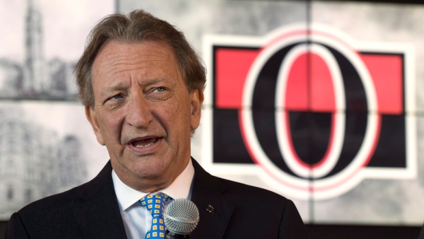 Ottawa Senators owner Eugene Melnyk, The Canadian Press Ottawa Senators owner Eugene Melnyk