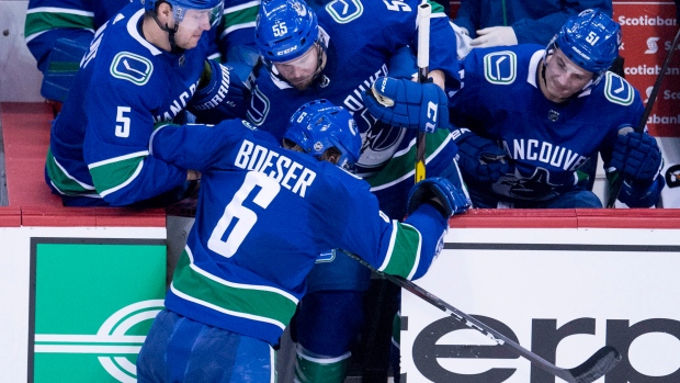 Brock Boeser, The Canadian Press Brock Boeser
