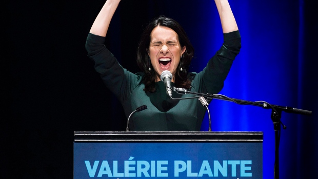 Valerie Plante, The Canadian Press Valerie Plante