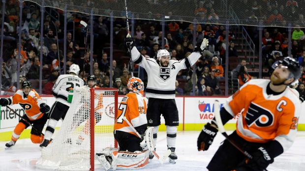 Drew Doughty Celebrates