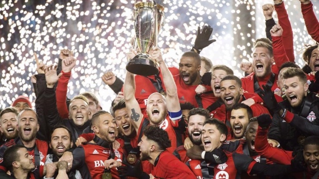 Toronto FC wins MLS Cup, The Canadian Press Toronto FC wins MLS Cup