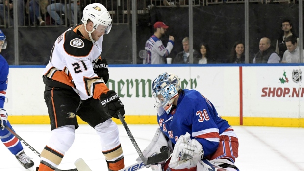 Henrik Lundqvist and Chris Wagner