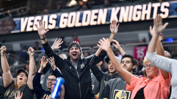 Vegas Golden Knights fans