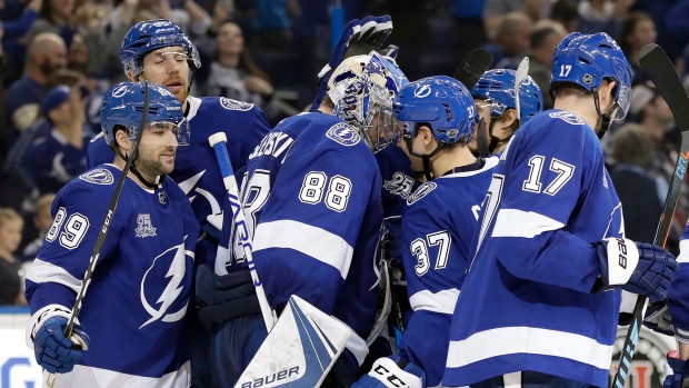 Tampa Bay Lightning Celebrate, The Canadian Press Tampa Bay Lightning Celebrate