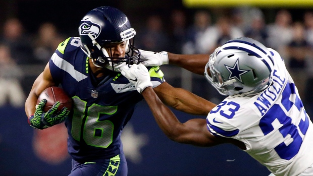 Tyler Lockett , The Canadian Press Tyler Lockett