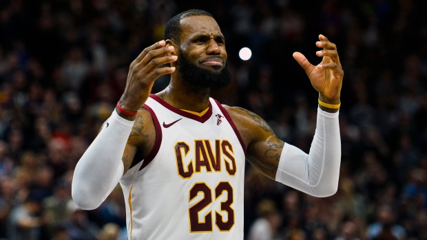 lebron james hand