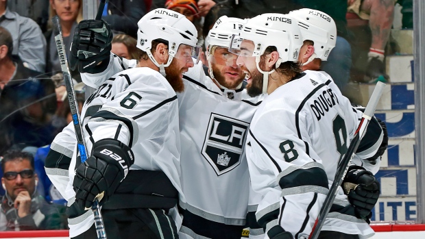 Los Angeles Kings celebrate goal