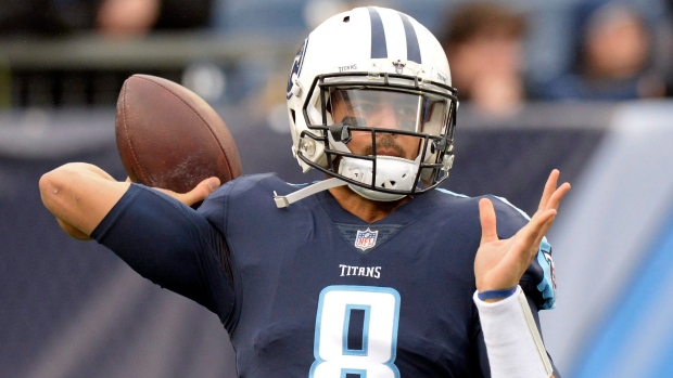 Marcus Mariota, The Canadian Press Marcus Mariota