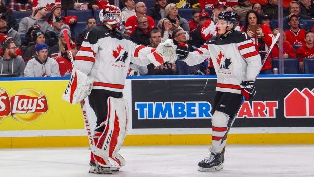 Cale Makar Carter Hart , The Canadian Press Cale Makar Carter Hart