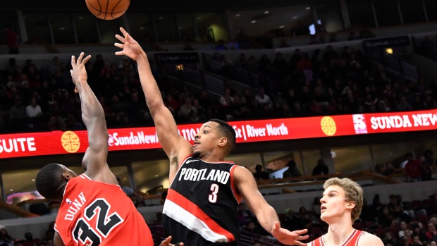 C.J. McCollum, The Canadian Press C.J. McCollum