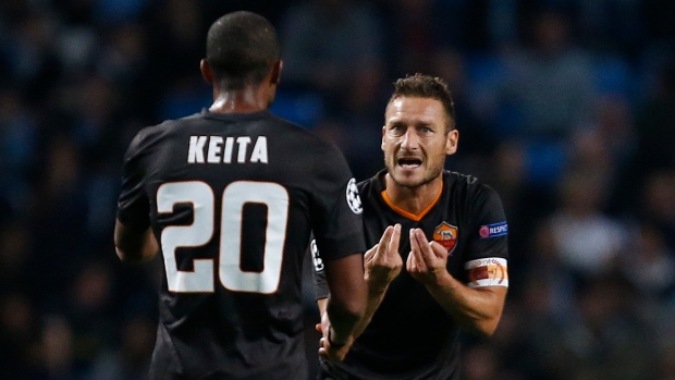 Francesco Totti, The Canadian Press Francesco Totti