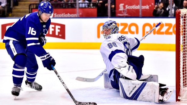 Mitch Marner Andrei Vasilevskiy, The Canadian Press Mitch Marner Andrei Vasilevskiy