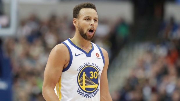 Stephen Curry, The Canadian Press Stephen Curry
